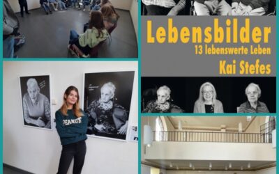Projektschüler:innen besuchen Ausstellung „Lebensbilder – 13 lebenswerte Leben“ in ehemaliger Synagoge in Hülchrath