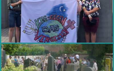 KKG-Projektgruppe an Friedhofsführung am Tag des offenen Denkmals tätig