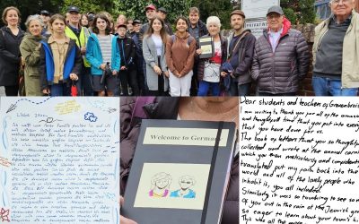 Nachfahren Grevenbroicher Holocaustüberlebender aus England treffen im Rahmen ihres Besuches „KKG – Gegen das Vergessen“