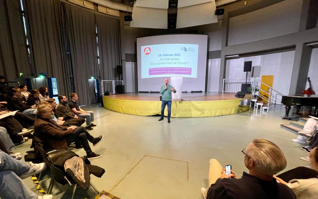 Ausbildungsmesse  „Fit for work! – Was passiert nach der Schule?“an der KKG