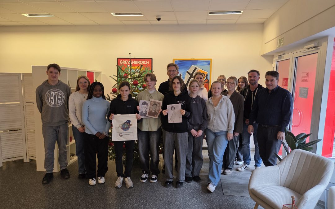 Ehrung durch den Bundestagsabgeordneten Daniel Rinkert sowie Treffen mit dem Sohn des Grevenbroicher Holocaustüberlebenden Helmut Sachs in Berlin