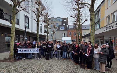Vielseitiges Gedenken und ansprechende Ausstellung mit Schülerbeiträgen für ein zentrales Holocaustmahnmal in Grevenbroich